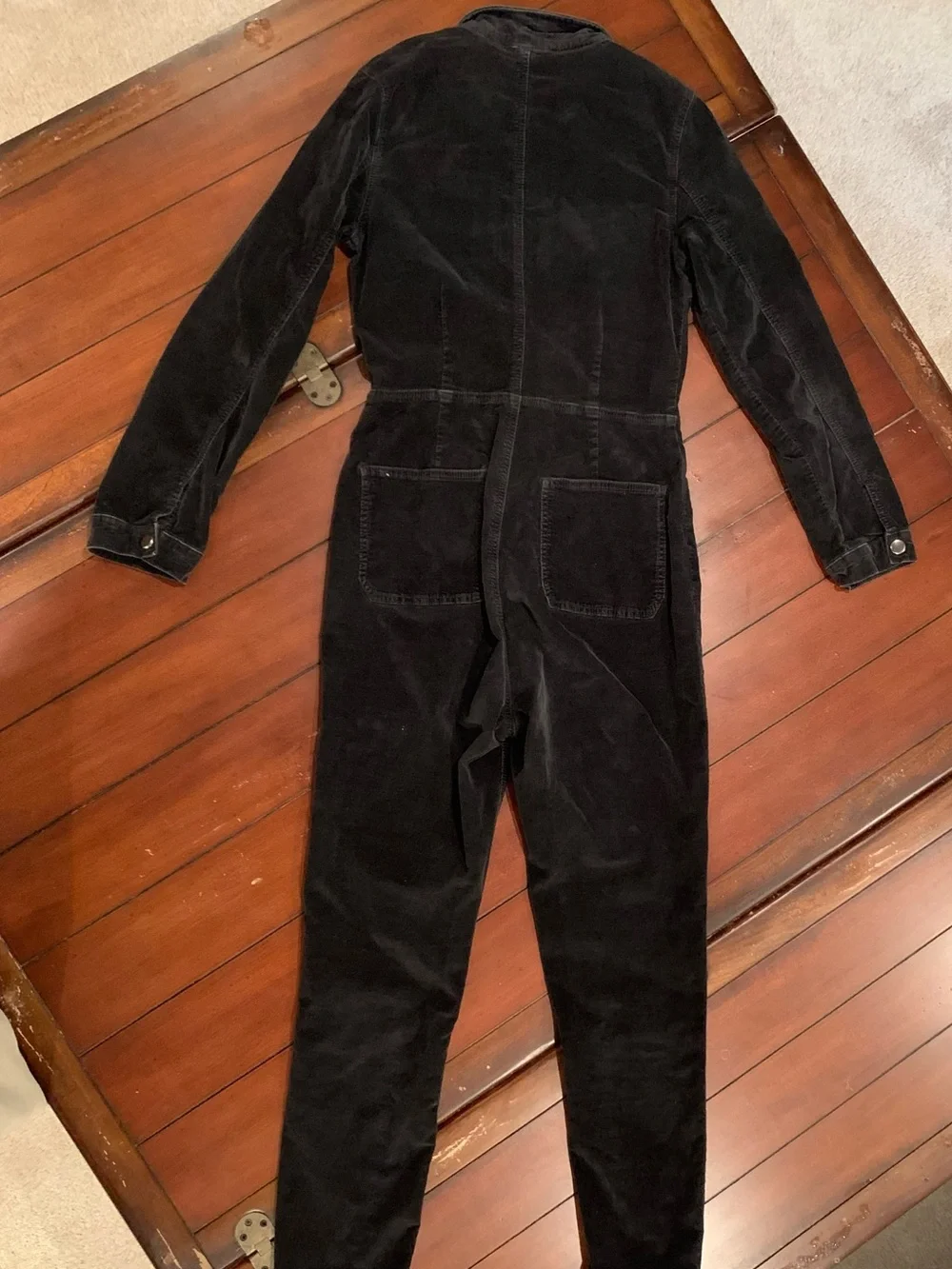 Free People Black Ribbed Jumpsuit π€π€π€π€π€π€π€π€π€π€ size medium - Picture 2 of 12